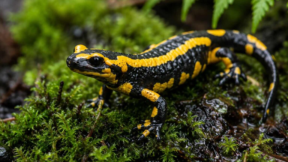 Com mais de 200 anos de estudo, só agora cientistas descobriram uma característica interessantíssima na Salamandra-de-fogo.