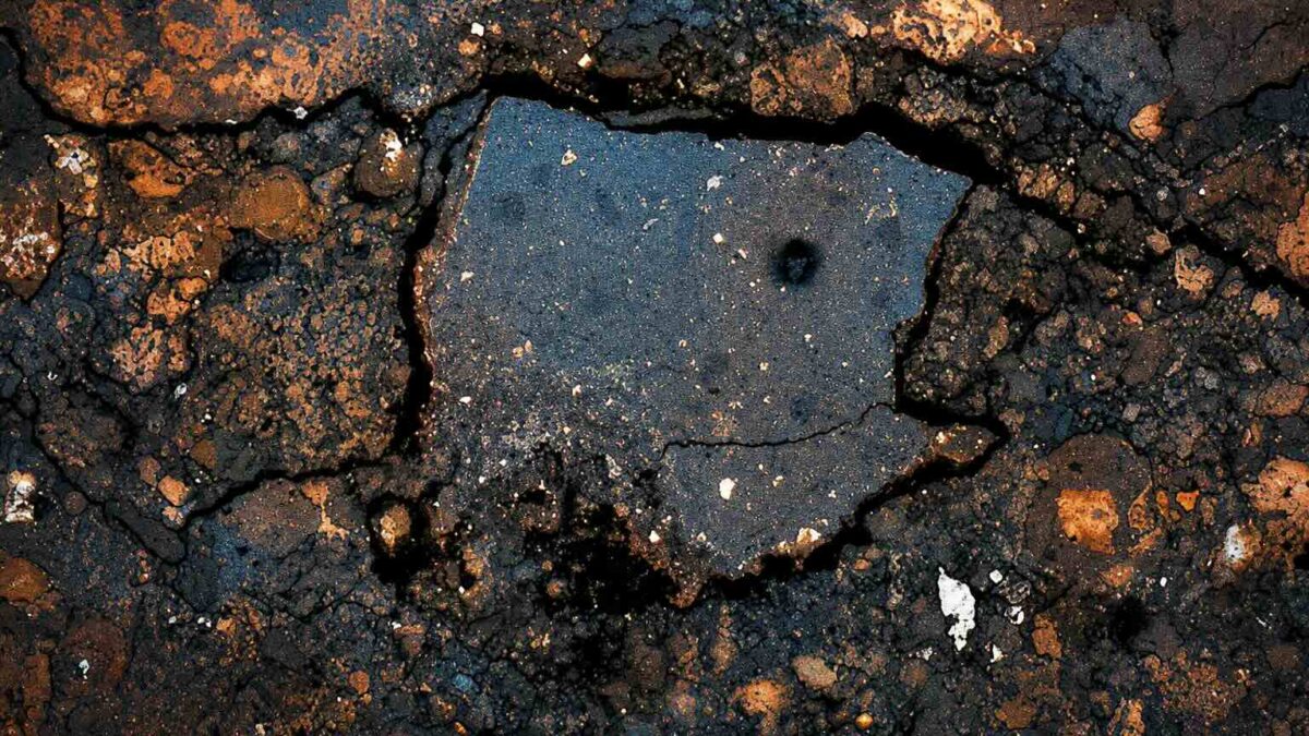 Fragmentos do meteorito Hillsborough que caiu em Nova Jersey, com evidências de salmouras e matéria orgânica.